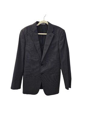 Giorgio Armani Collezioni 100% Wool Two Button Pinstripe Sport Coat Size 40R